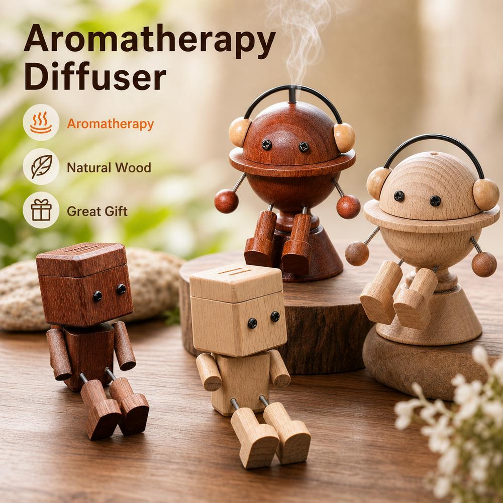 Boneka Kayu Buatan Tangan Baru - Home Fragrance Oud ulasan dan harga